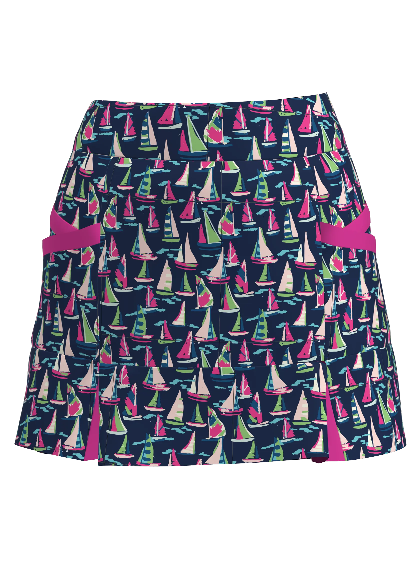 AB SPORT Women's TENNIS SKIRT BSKT04-SAILN