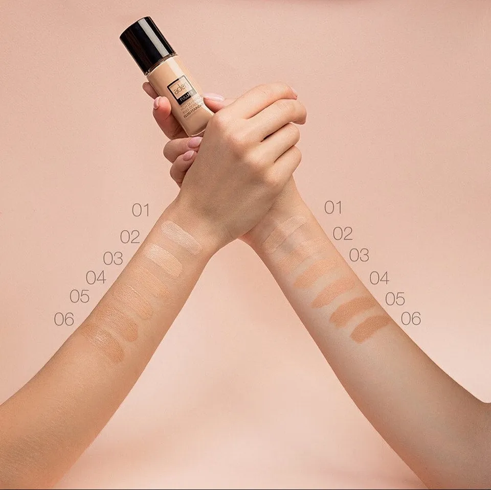 aden Full Coverage and Long Lasting Fluid Foundation