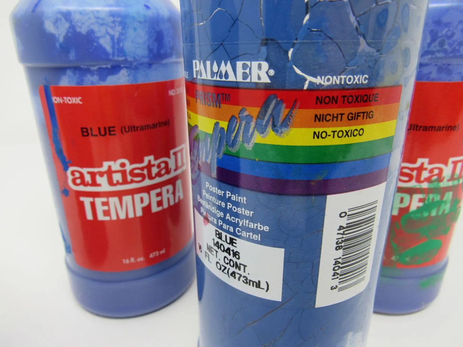 Binny & Smith Inc Artista II Tempera Paint - Lot of 4 Ultramarine 54-3115-1-142W -- New