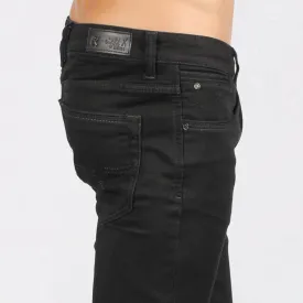 Black Slim Fit Jeans #1227-09