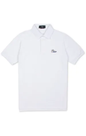 Eastside Golf Men's Air Jordan IV Polo White