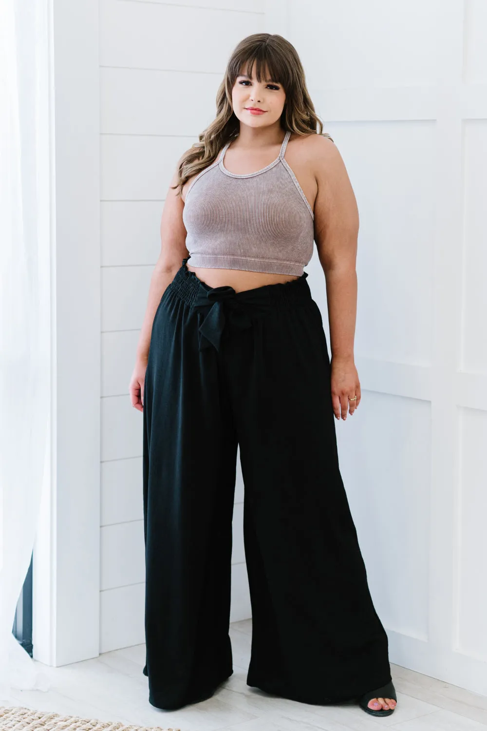 GeeGee All the Feels Full Size Run Wide Leg Pants