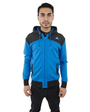 Jordan Ajvi Hybrid Full-zip Hoodie Mens Style : 589412