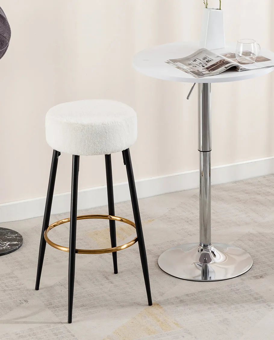 Maui Faux Fur Bar Stools Set of 2