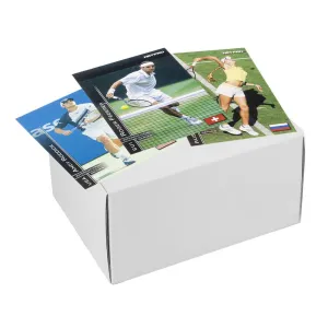 NETPRO International Series Tennis Collector Card Set (Unmarked White Box)