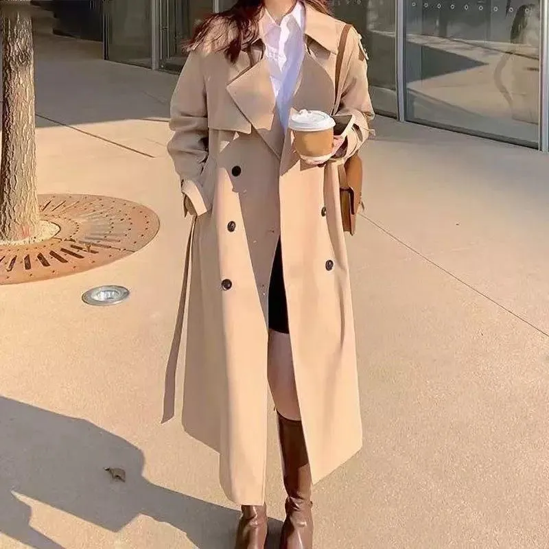 Oasis Statement Trenchcoat In Brown