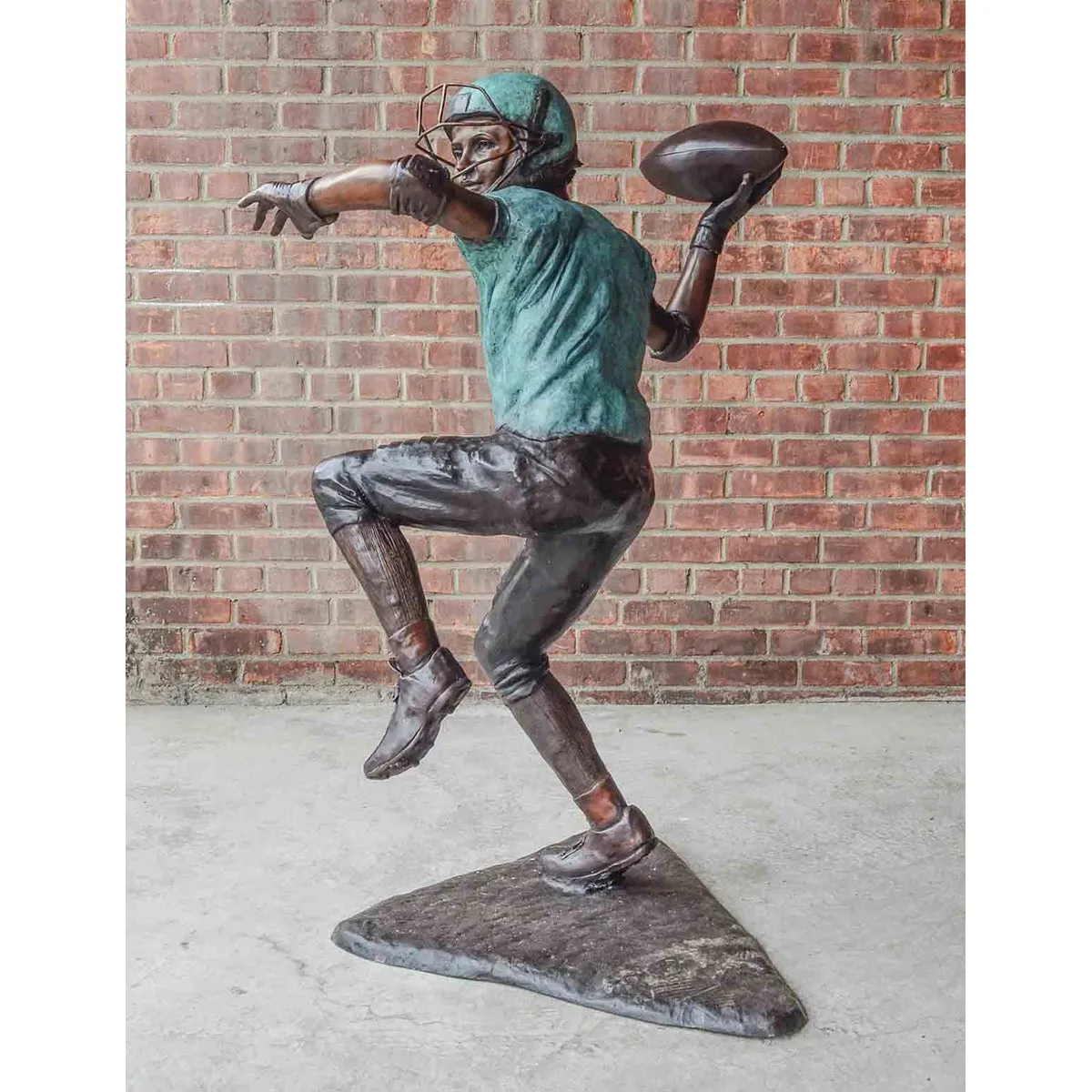 Quarterback Dreams, Football Statue