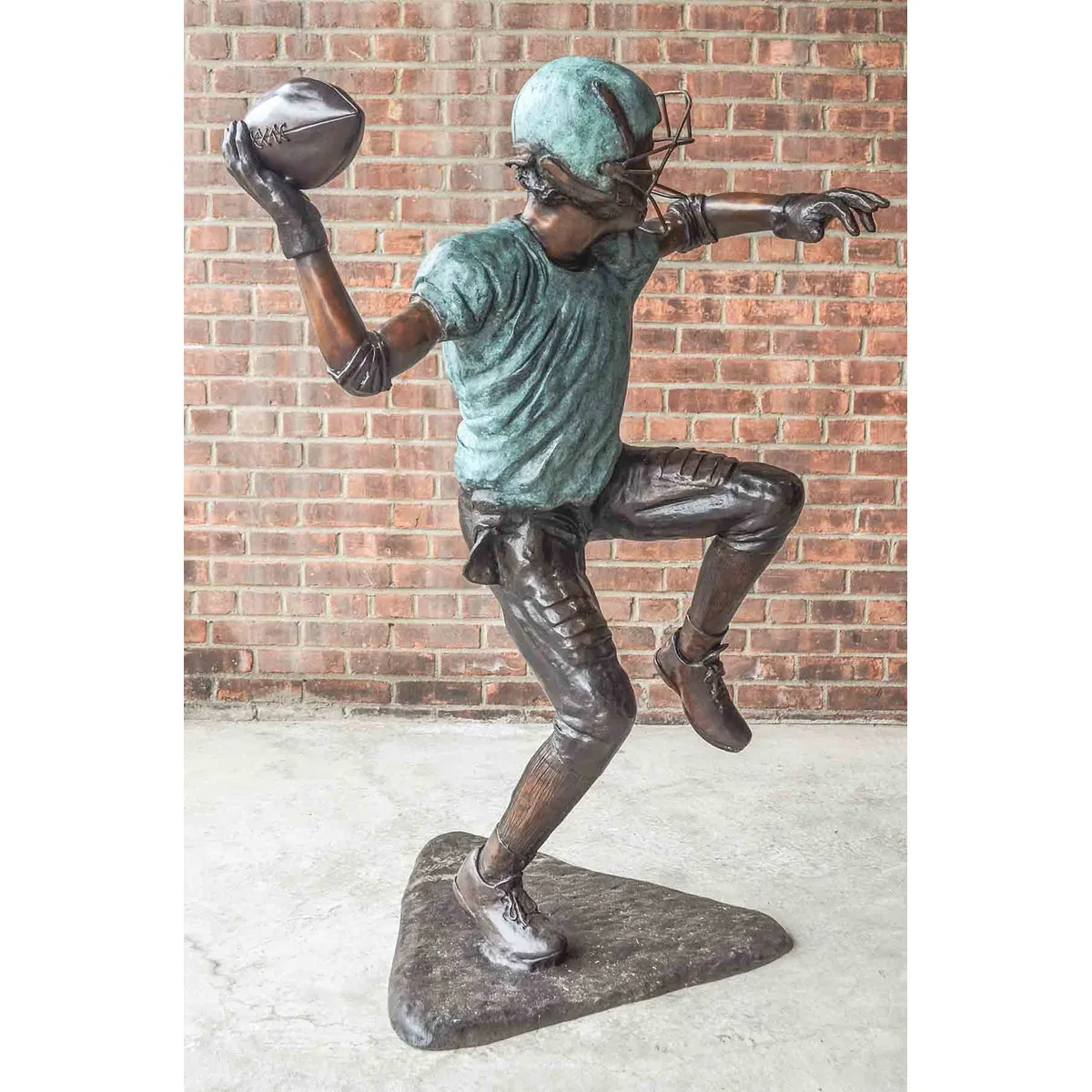 Quarterback Dreams, Football Statue