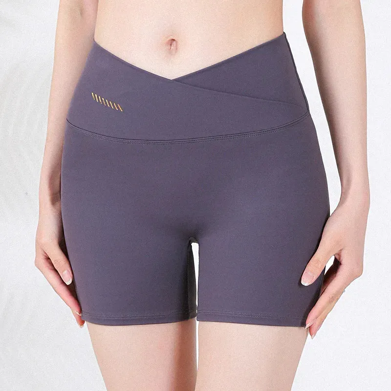 Women Shorts For Sports Biker Fitness Gym Short Tights Seamless Yoga Running High Waist Leggings Push Up Workout Summer Clothes